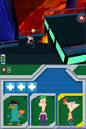 Phineas and Ferb - Across the 2nd Dimension (USA) (En,Fr,Es) screen shot game playing